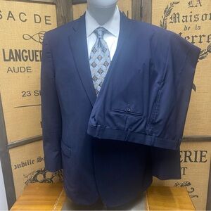 Brooks Brothers Explorer Navy Two-Piece Suit, Madison Fit, 45R